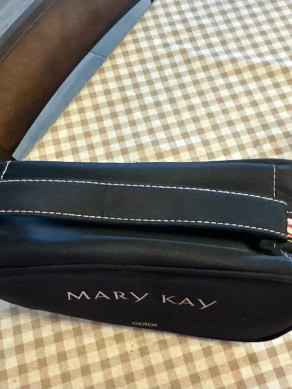 Mary Kay Black and Pink Travel Makeup Case